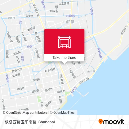 板桥西路卫阳南路 map
