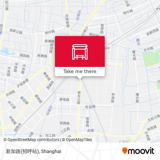 新加路(招呼站) map