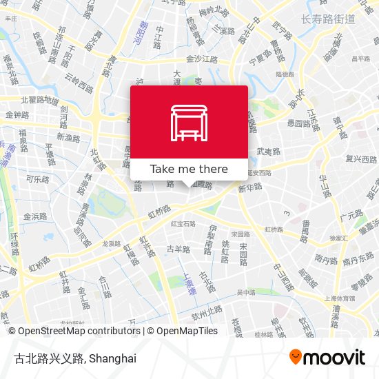 古北路兴义路 map