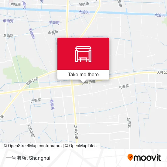 一号港桥 map