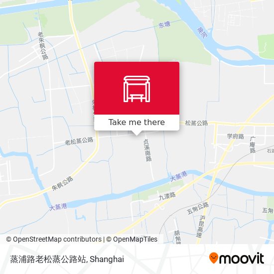 蒸浦路老松蒸公路站 map