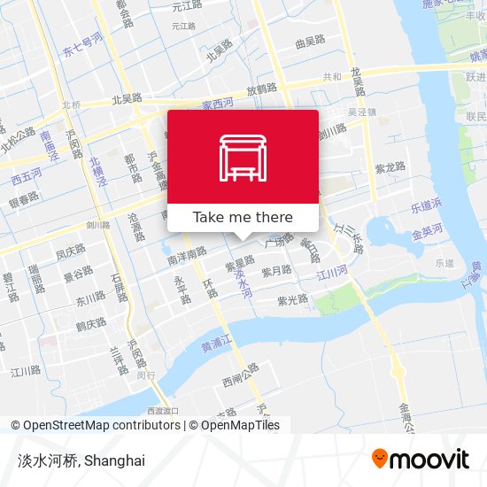 淡水河桥 map