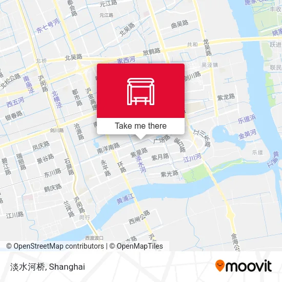 淡水河桥 map