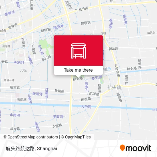 航头路航达路 map