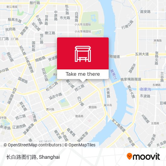 长白路图们路 map