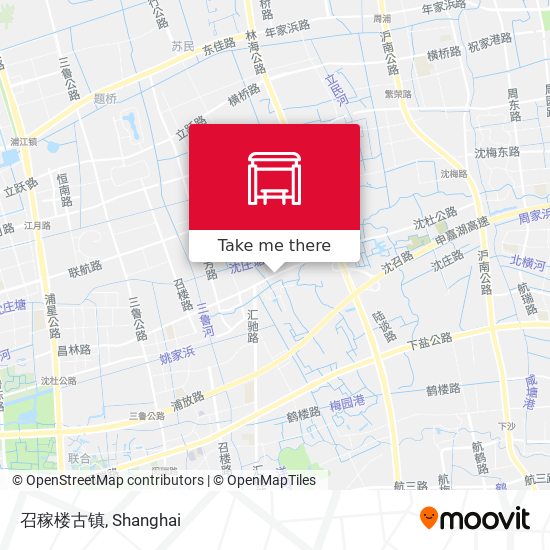 召稼楼古镇 map