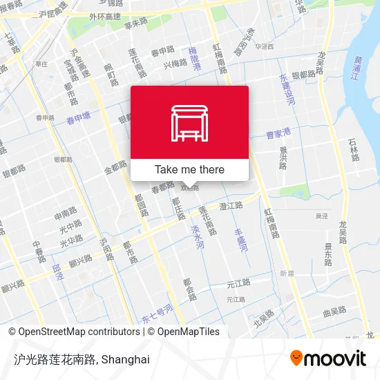 沪光路莲花南路 map