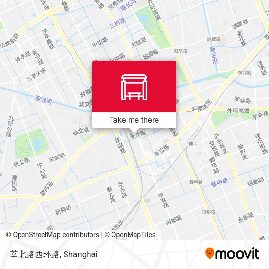 莘北路西环路 map