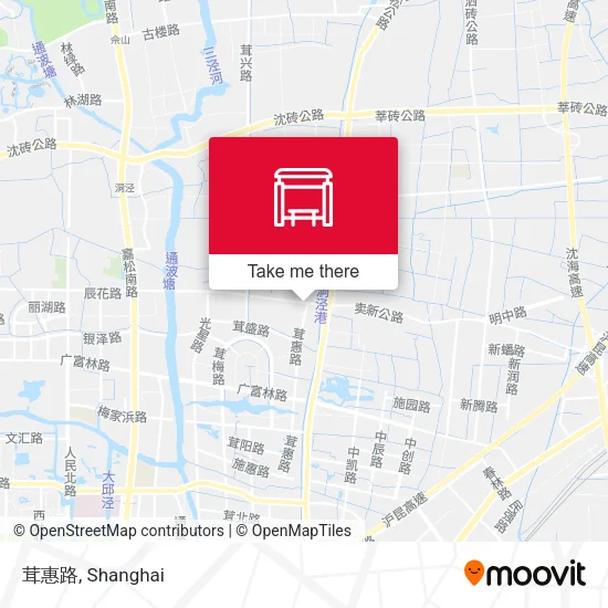 茸惠路 map