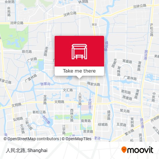人民北路 map