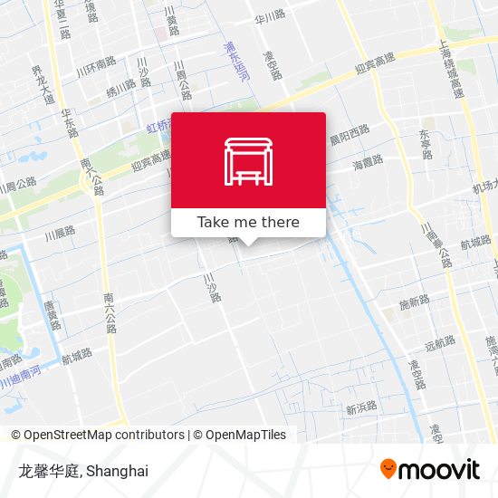 龙馨华庭 map