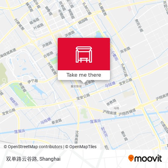 双单路云谷路 map