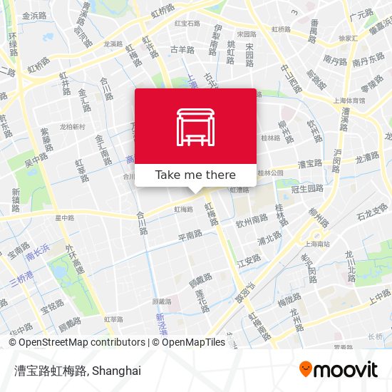 漕宝路虹梅路 map