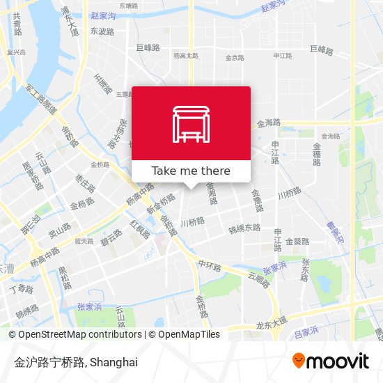 金沪路宁桥路 map