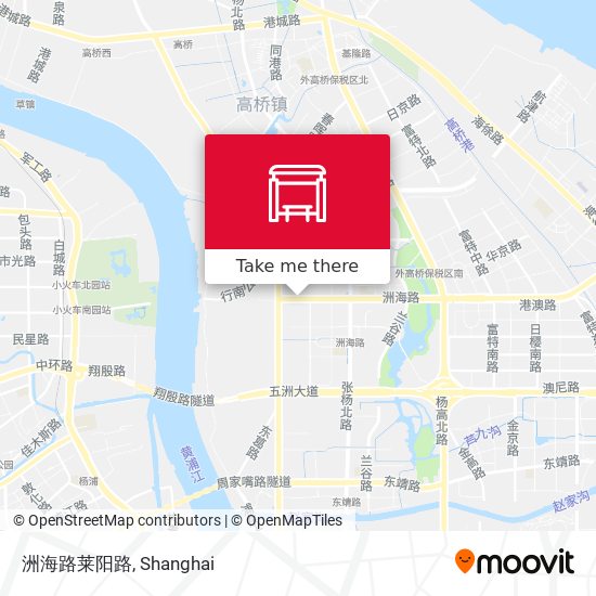 洲海路莱阳路 map