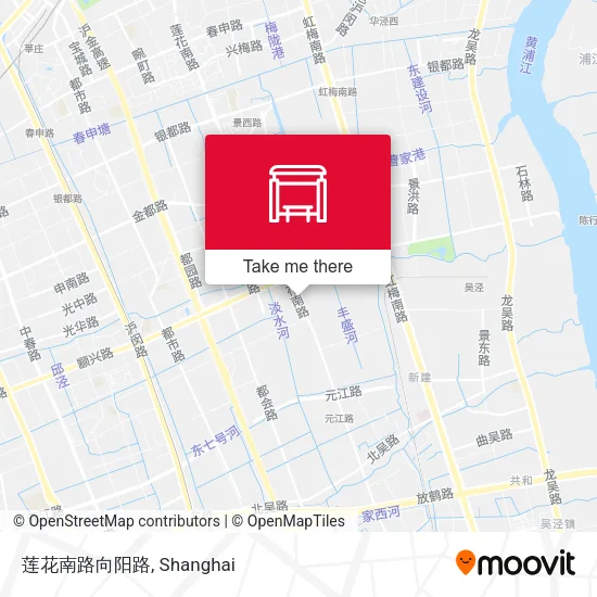 莲花南路向阳路 map