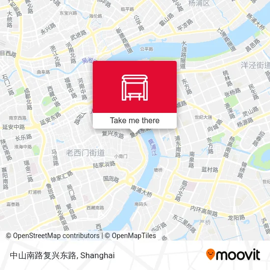中山南路复兴东路 map