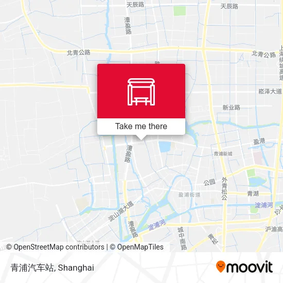 青浦汽车站 map