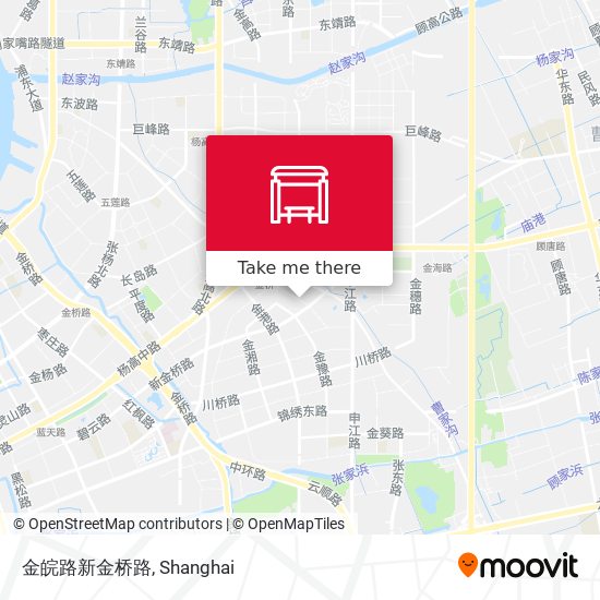 金皖路新金桥路 map