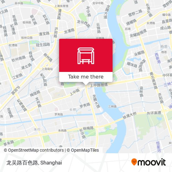 龙吴路百色路 map