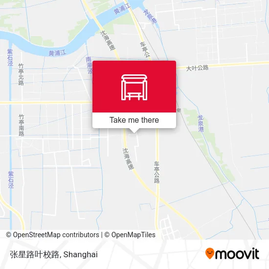 张星路叶校路 map
