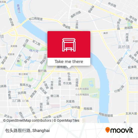 包头路殷行路 map