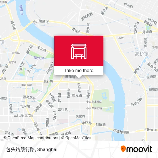 包头路殷行路 map