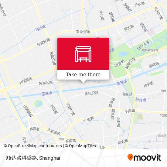 顺达路科盛路 map