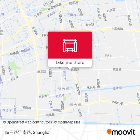 航三路沪南路 map
