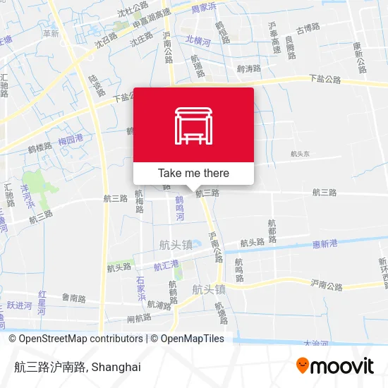 航三路沪南路 map