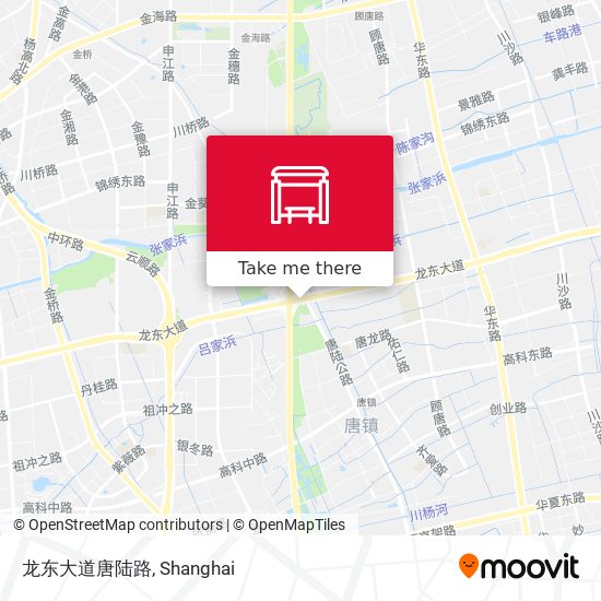 龙东大道唐陆路 map