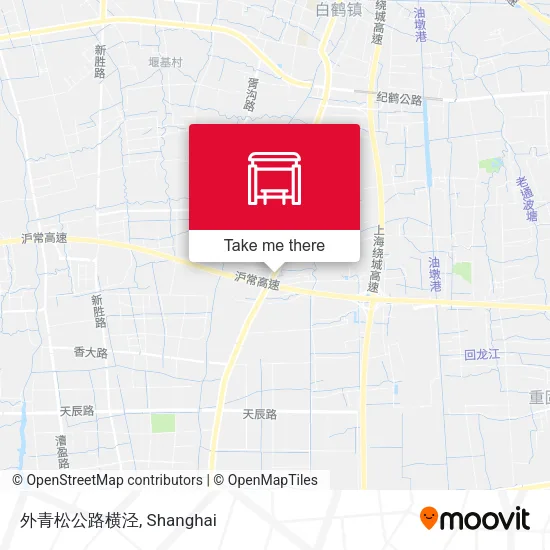 外青松公路横泾 map