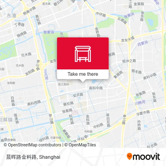晨晖路金科路 map
