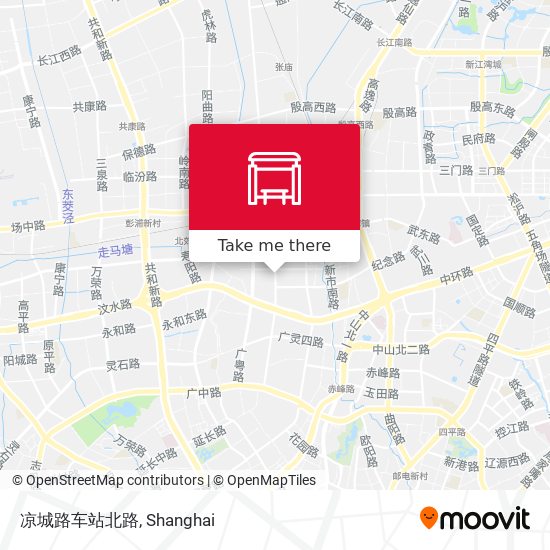 凉城路车站北路 map