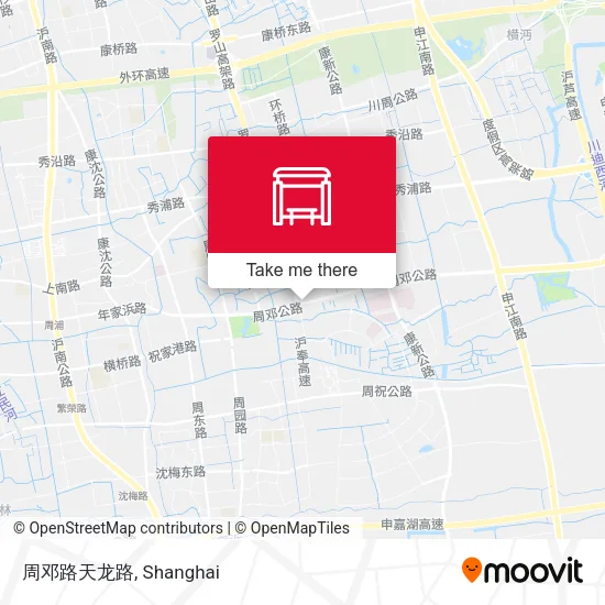 周邓路天龙路 map