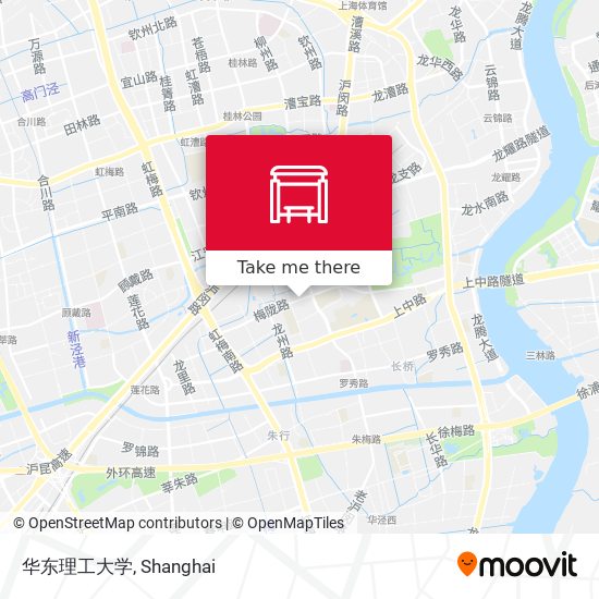华东理工大学 map