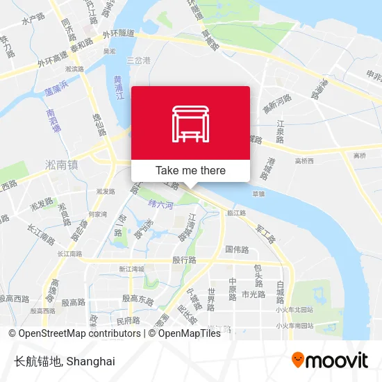 长航锚地 map