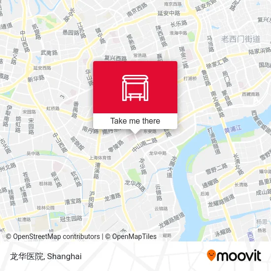 龙华医院 map