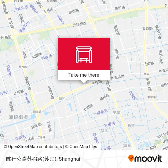 陈行公路苏召路(苏民) map