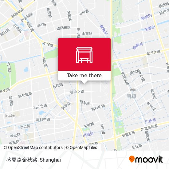 盛夏路金秋路 map