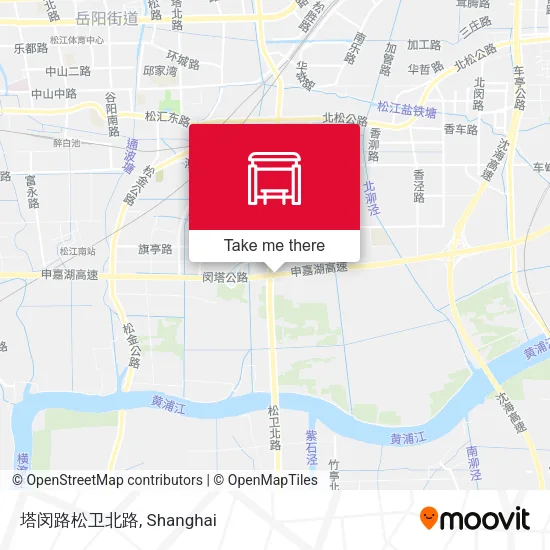 塔闵路松卫北路 map