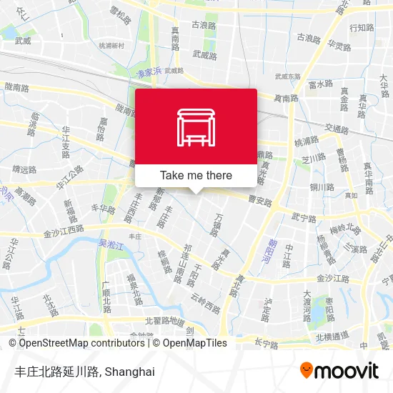丰庄北路延川路 map