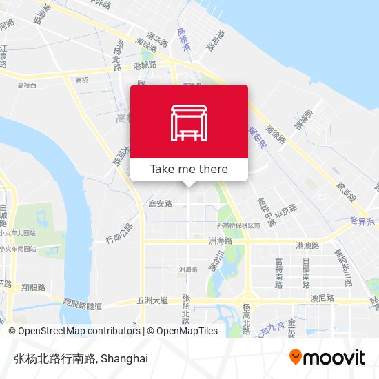 张杨北路行南路 map