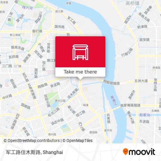 军工路佳木斯路 map