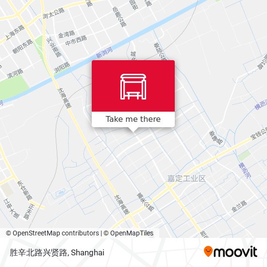 胜辛北路兴贤路 map