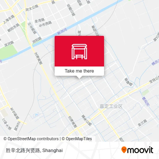 胜辛北路兴贤路 map