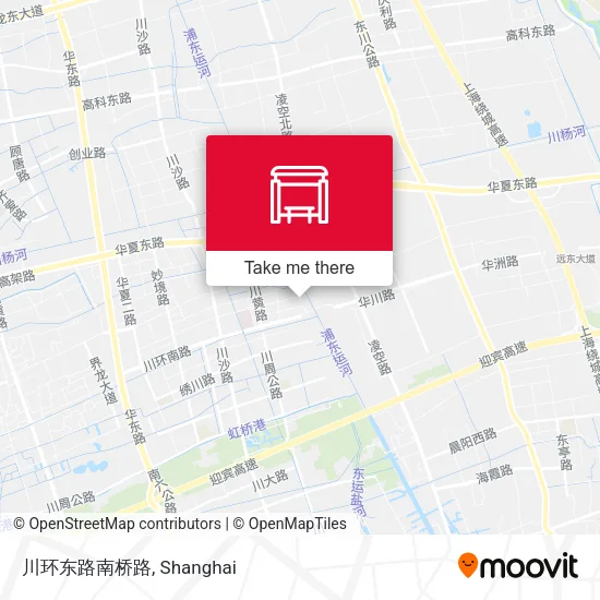 川环东路南桥路 map