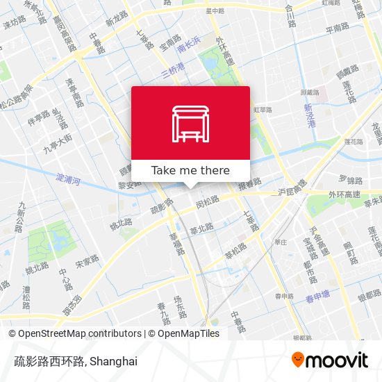 疏影路西环路 map