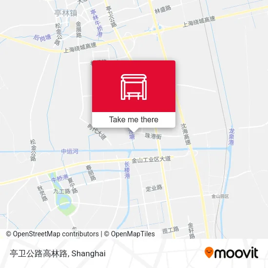 亭卫公路高林路 map