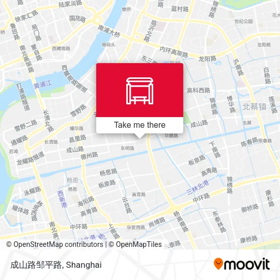 成山路邹平路 map